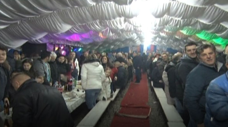 Doček pravoslavne Nove godine u Vreocima