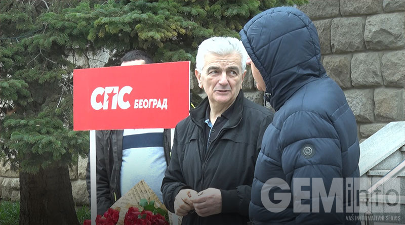 Štand Socijalističke partije Srbije