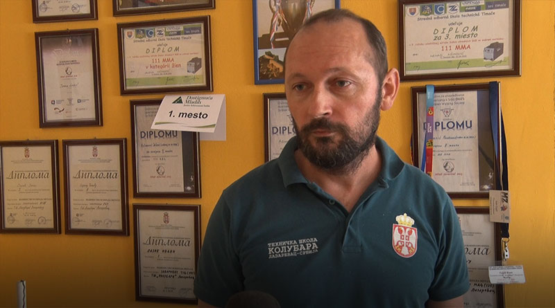 Ivan Gajić, profesor u Tehničkoj školi “Kolubara”