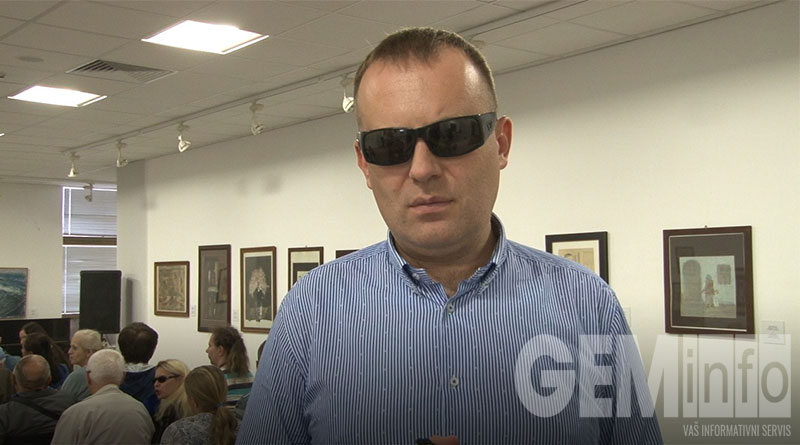 Nikola Đorđević, predsednik Gradske organizacije slepih Beograd