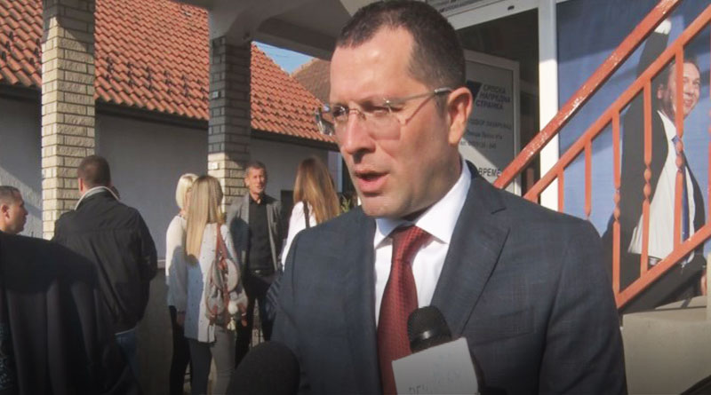 Bojan Stević, predsednik OO SNS Lazarevac