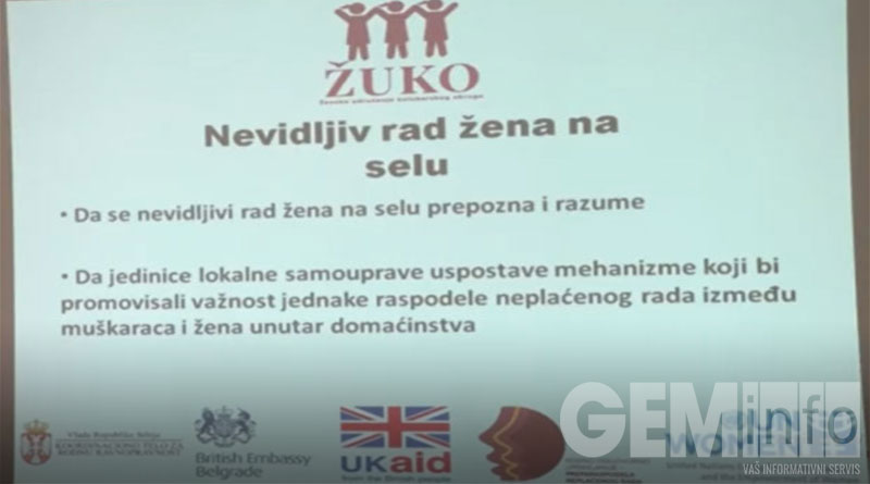 Projekat Nevidljivi rad žena na selu