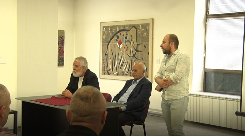 Toma i Šćepanović u Modernoj galeriji