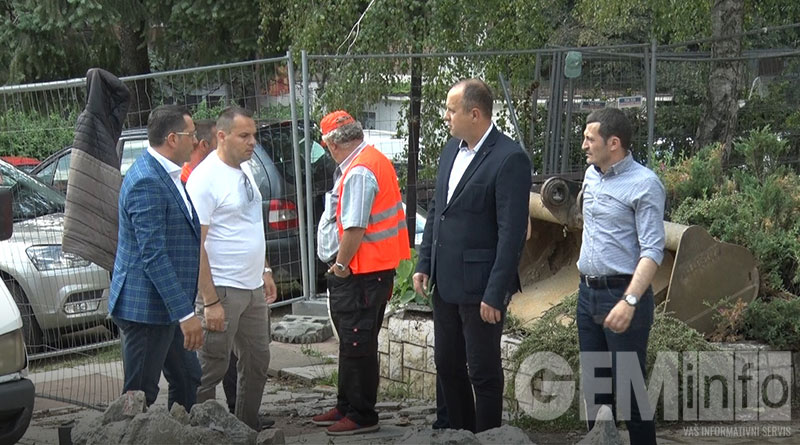 Novi park u Lazrevcu