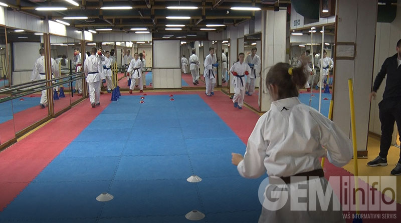 Trening karatista