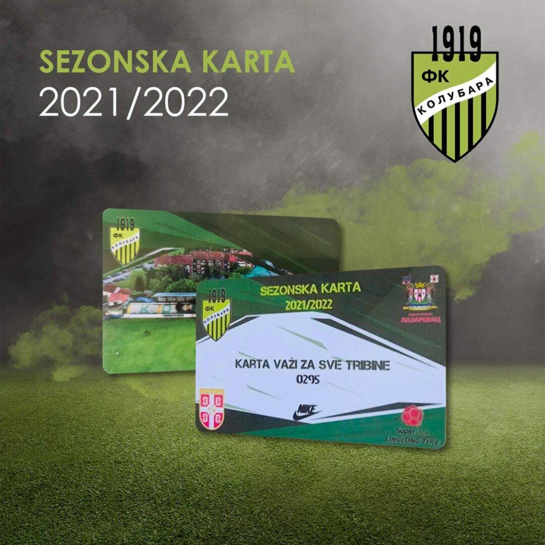 Sezonska karta FK Kolubara