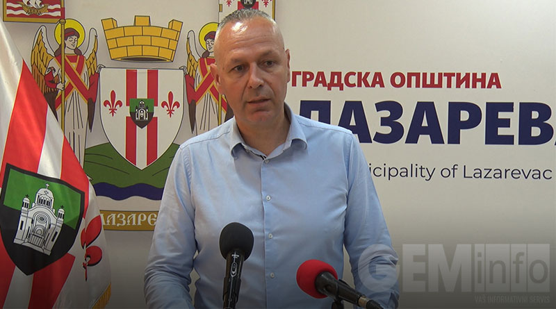 Nenad Bačanac, član Veća GO Lazarevac